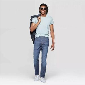 Goodfellow Mens Total Flex Slim Jeans Size 40x32 Ultimate Comfort Jemez Blue NWT